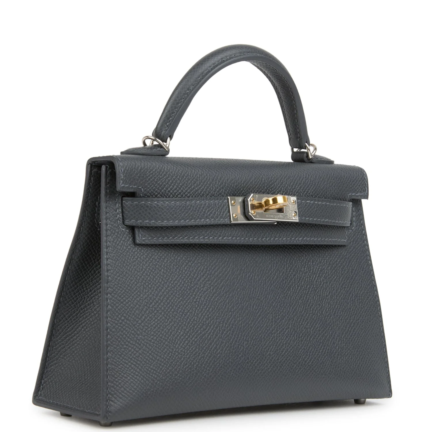 Hermes Kelly Sellier 20 Ardoise Epsom Electrum Hardware