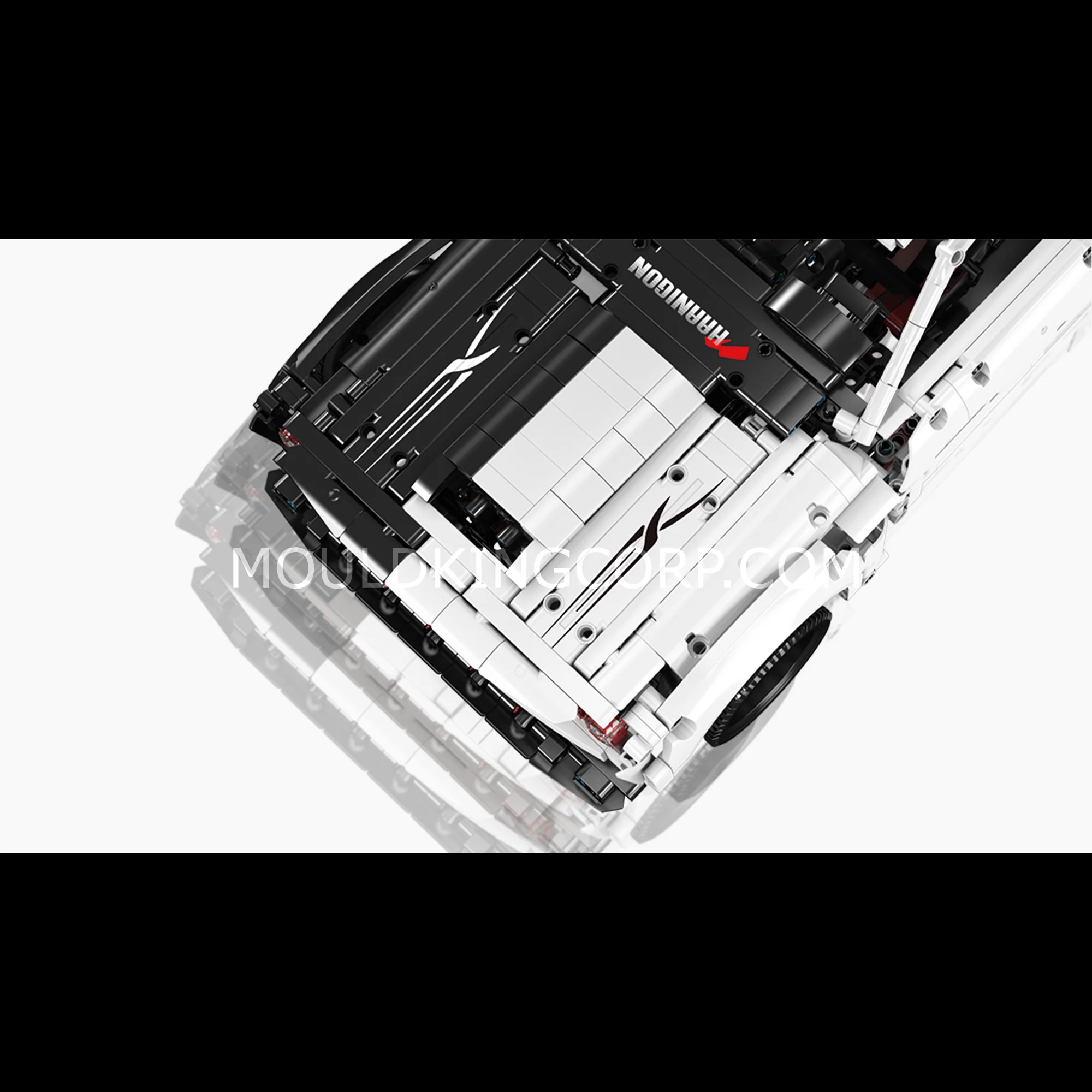 MOULD KING 13128 Remote Controlled Hellcat Muscle Car Building Set | 1678 PCS