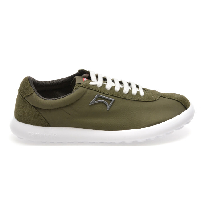 Pantofi sport CAMPER kaki, PELOTAS, din material textil