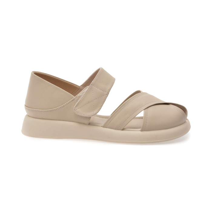 Pantofi GRYXX bej, 1098C22, din piele naturala