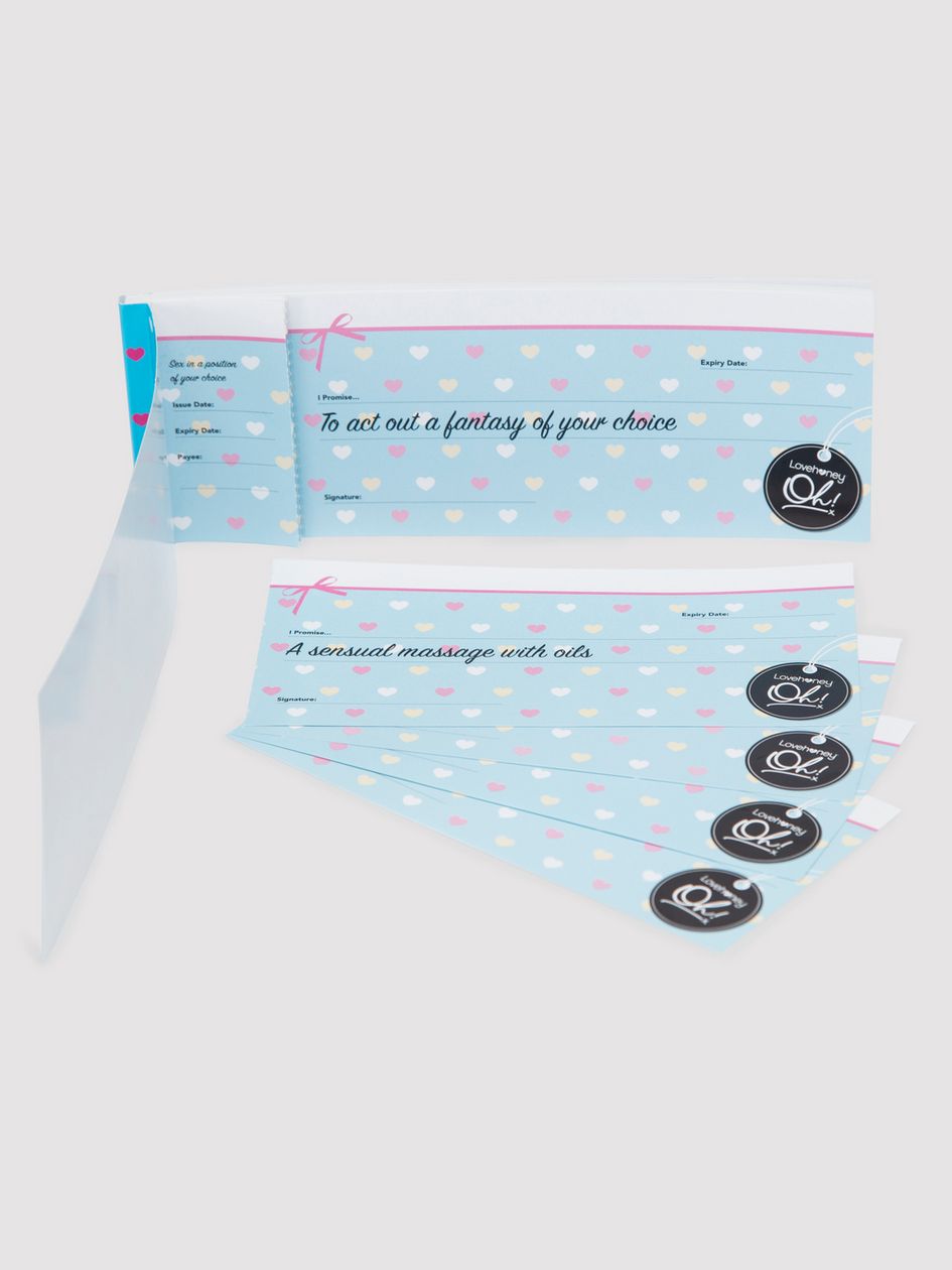 Lovehoney Oh! XOXO Sex Cheques (26 Pack)