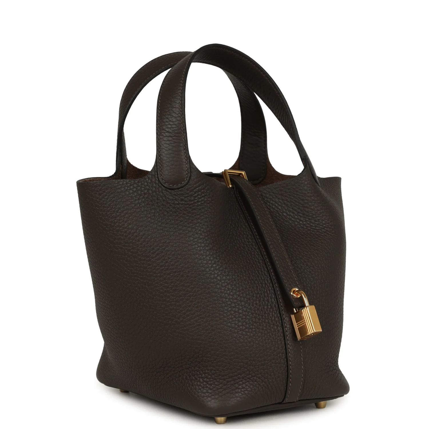 Hermes Picotin Lock 18 Ebene Clemence Gold Hardware