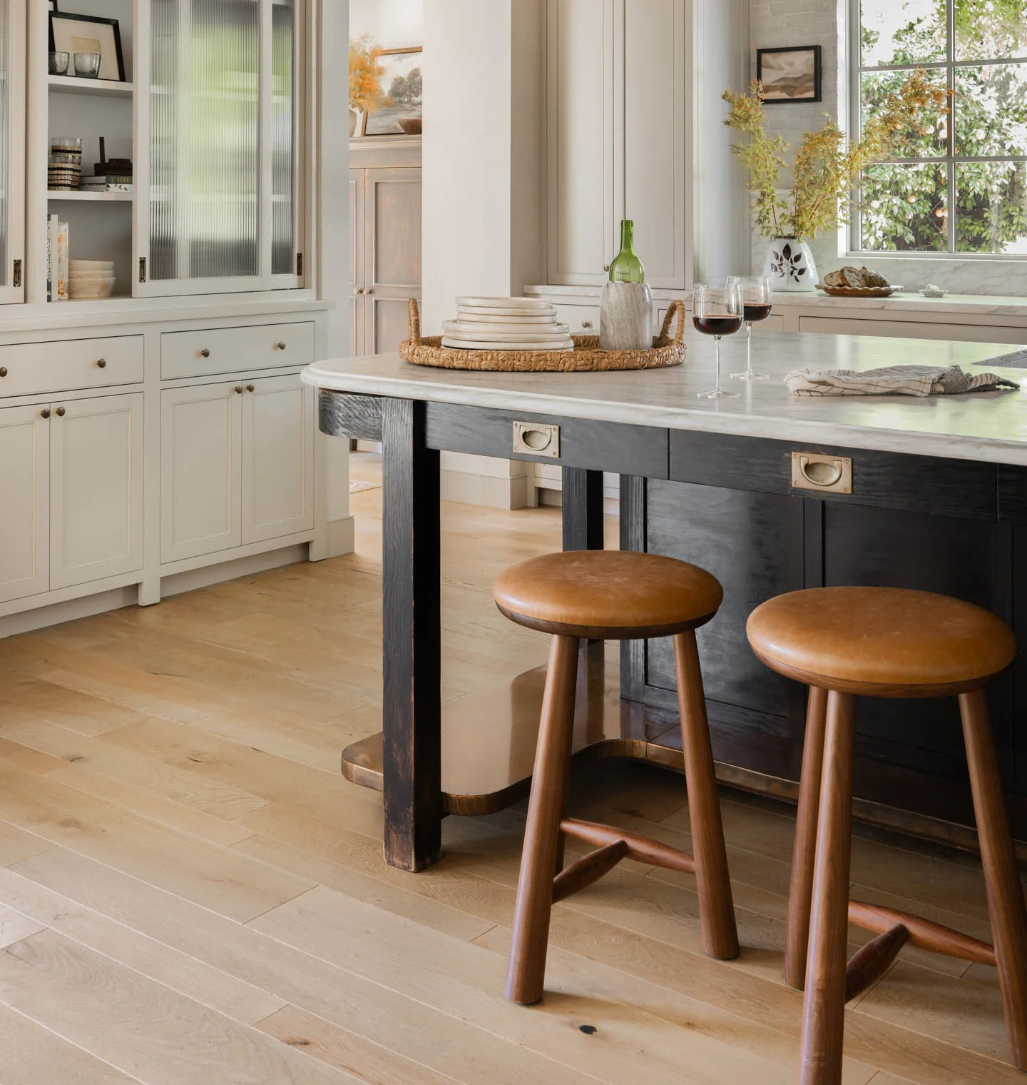 Charlie Upholstered Counter Stool