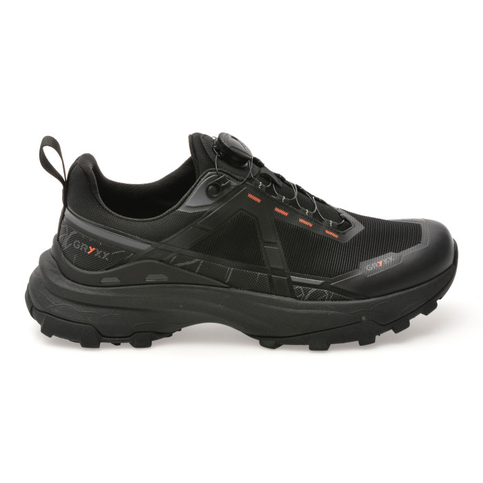 Pantofi sport GRYXX negri, 872803, din material textil