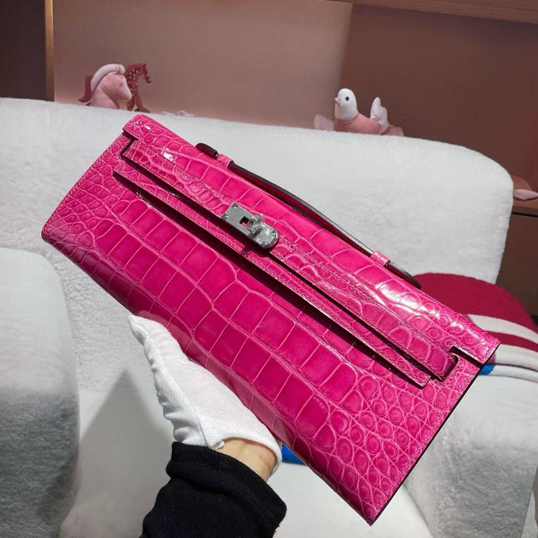 Hermès Kelly 31 handbag crocodile leather