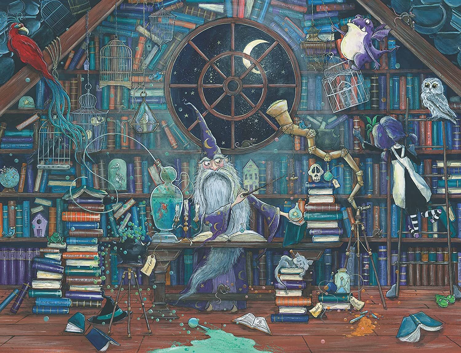 Magical Merlin 2000 Piece Puzzle