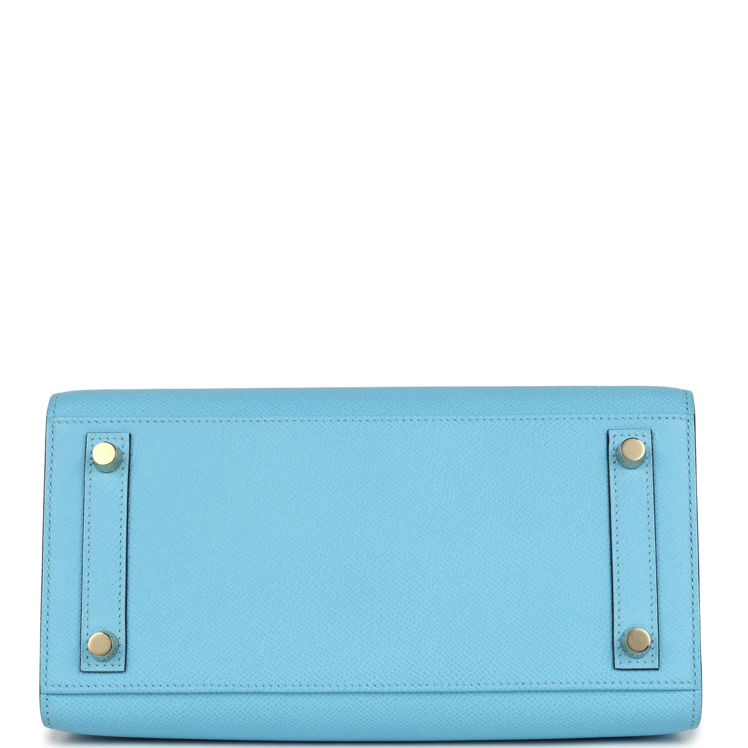 Hermes Birkin Sellier 25 Celeste Epsom Gold Hardware