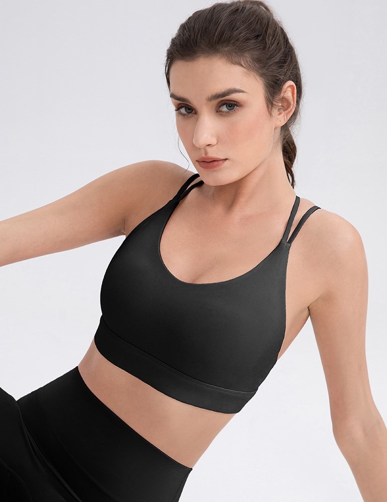 Zero Feel 3.0 PLUS Yoga Bra LULU Original Yarn Double 66 Lycra Water-Made Beautiful Back Pilates Sports Bra