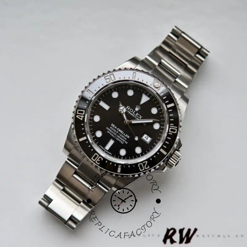 Rolex Sea-Dweller 4000 116600 0001 Black Dial 44mm Mens replica Watch