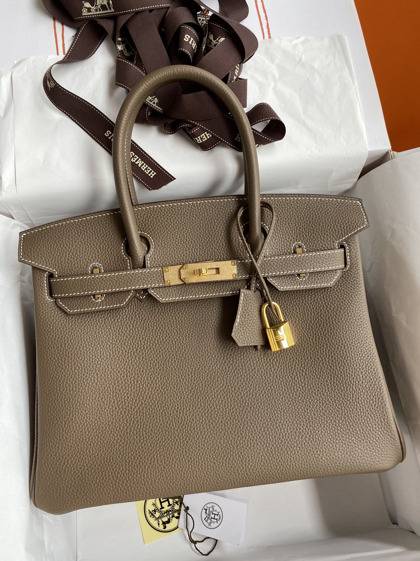 Hermes Birkin 25-35cm custom TOGO customization