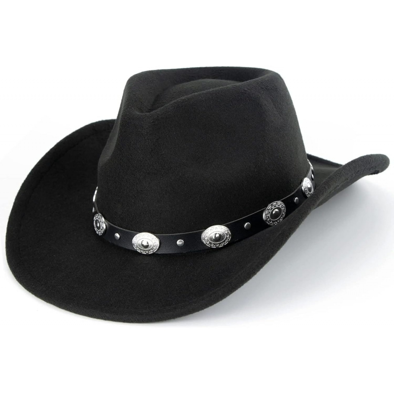 Women's Western Cowboy Hats Studded Pinched