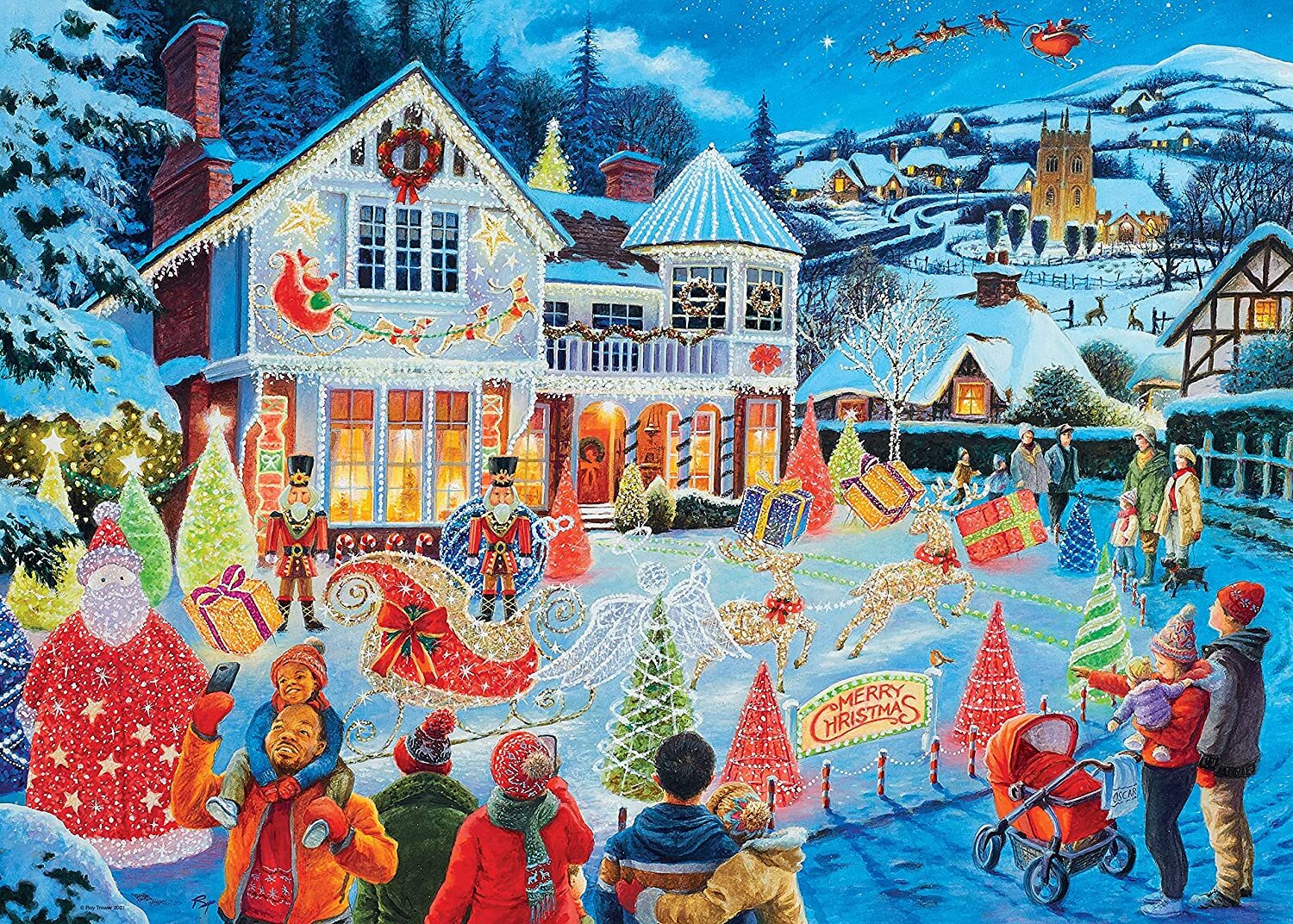 Christmas House 2021 Limited Edition1000 Piece Puzzle