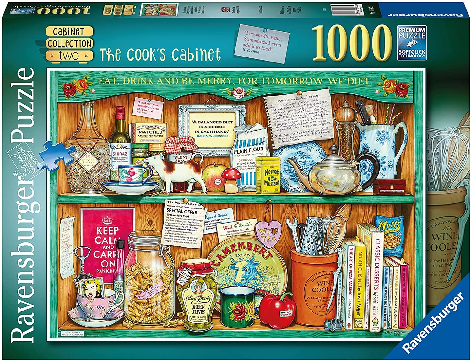 The Cook’s Cabinet 1000 Piece Puzzle