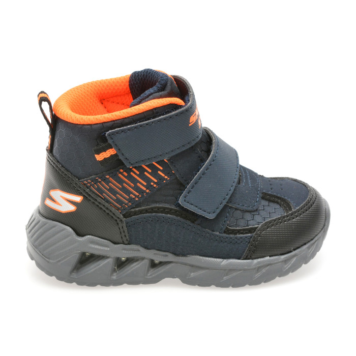 Ghete SKECHERS bleumarin, MAGNA-LIGHTS, din material textil