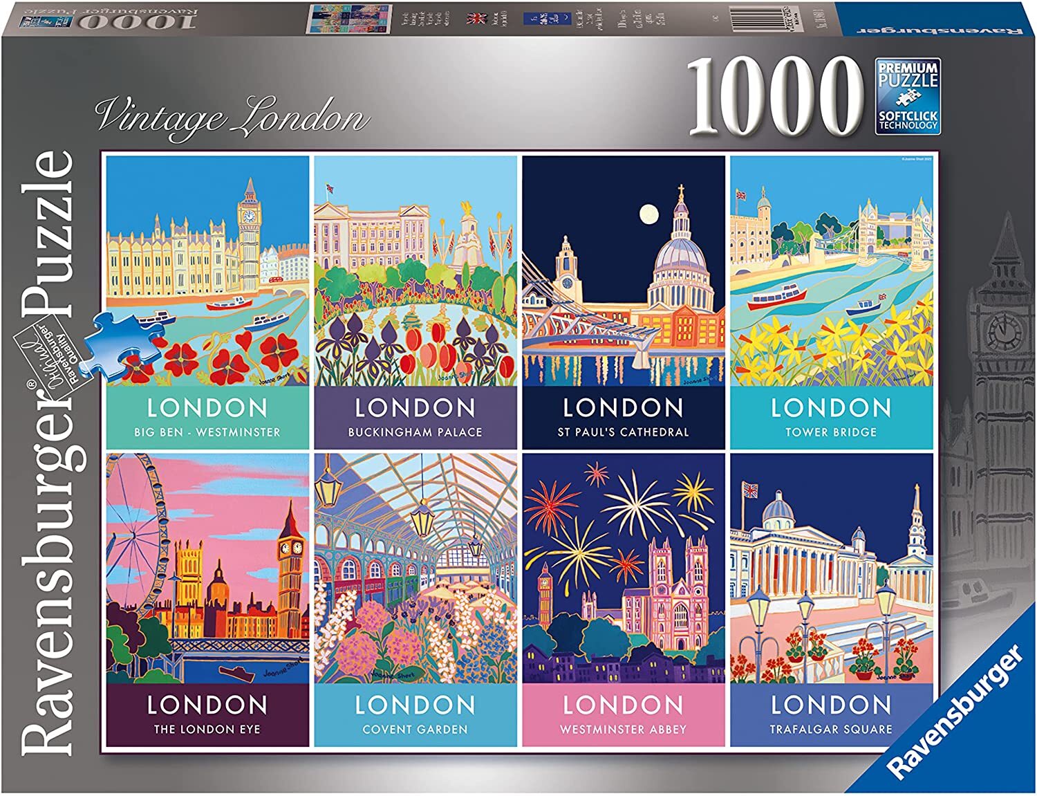 Vintage London 1000 Piece Puzzle