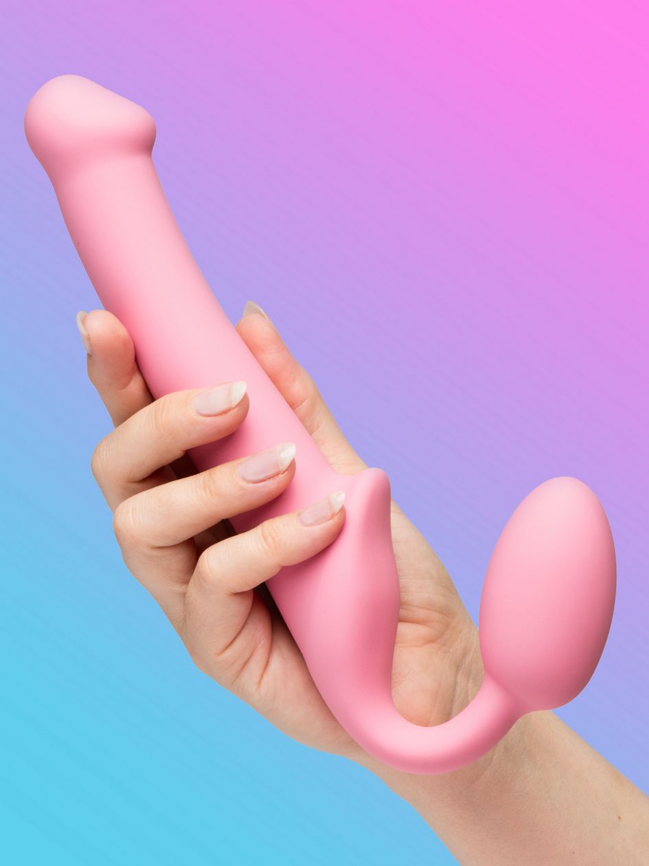 Strap-on-Me Silicone Fully Flexible Strapless Strap-On