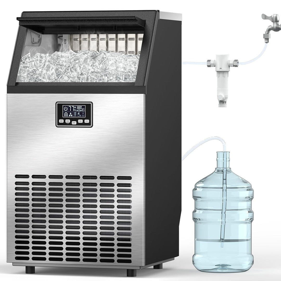 🔥clearance sale🔥 100LBS/200LBS/265LBS  Freestanding Commercial Ice Maker