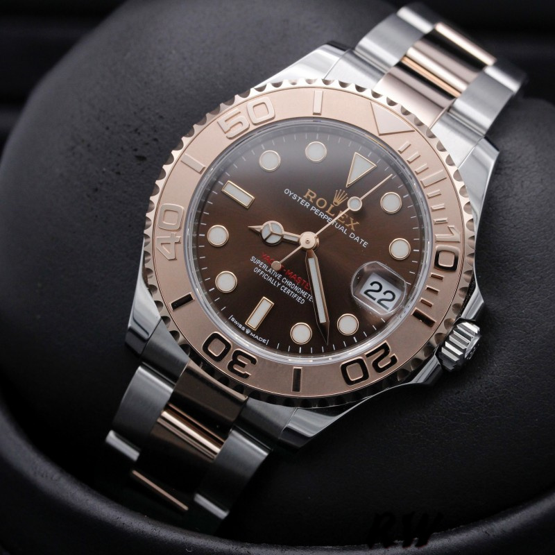 Rolex Yacht-Master 268621 Everose Bezel Chocolate Dial 37mm Unisex Replica Watch
