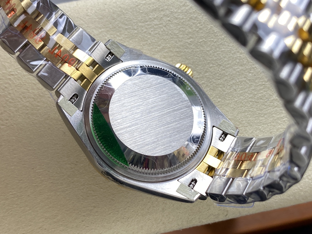 Rolex Datejust 31mm Stainless Steel and Yellow Gold 278383RBR 0022 Grey Diamond Jubilee