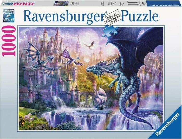 Dragon Castle 1000 Piece Puzzle