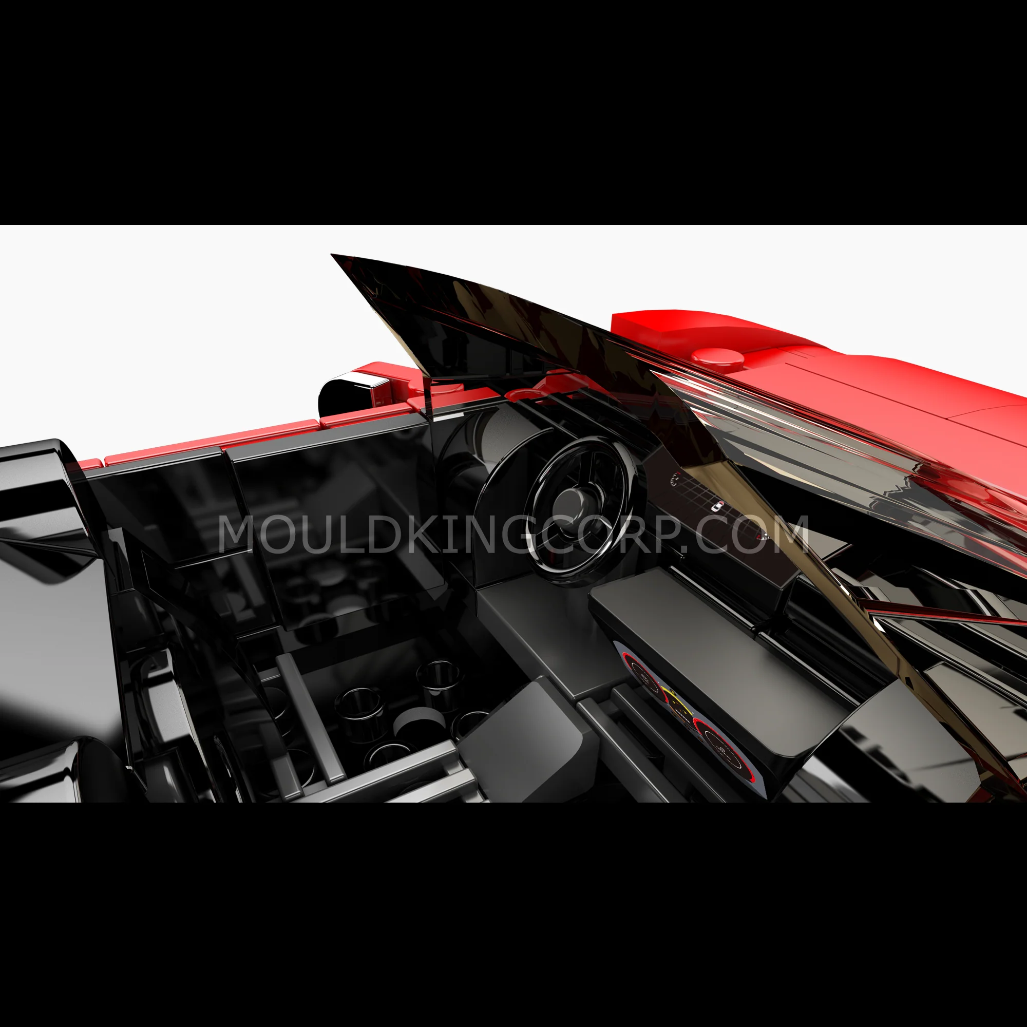 MOULD KING 27041 F8 Supercar Model Building Set | 332 PCS