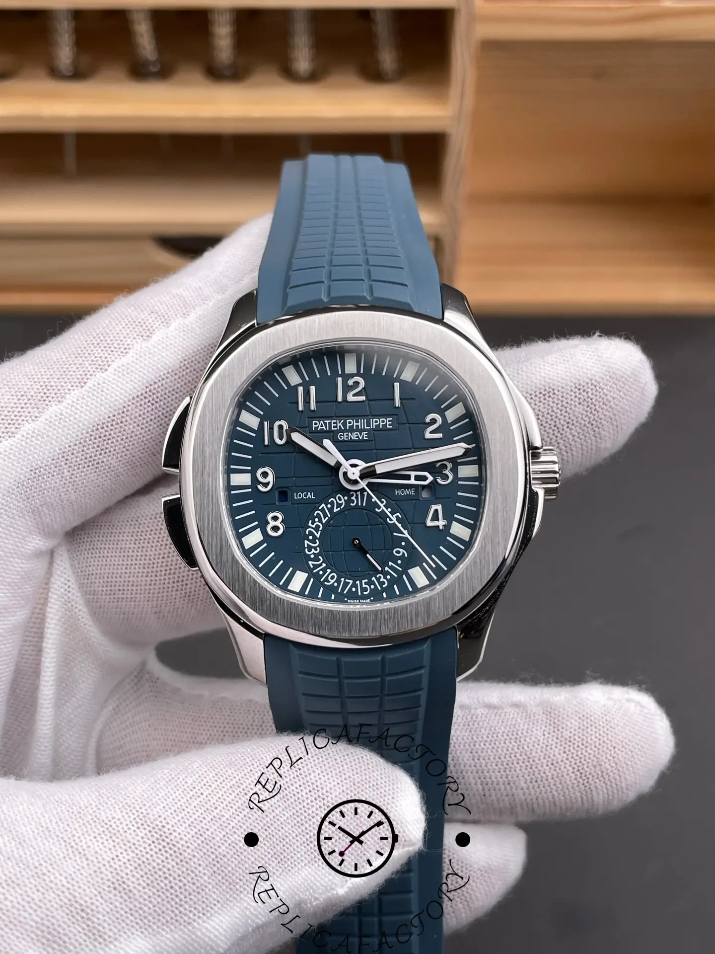 1:1 Clone Patek Philippe Aquanaut 5164G 001 White Gold