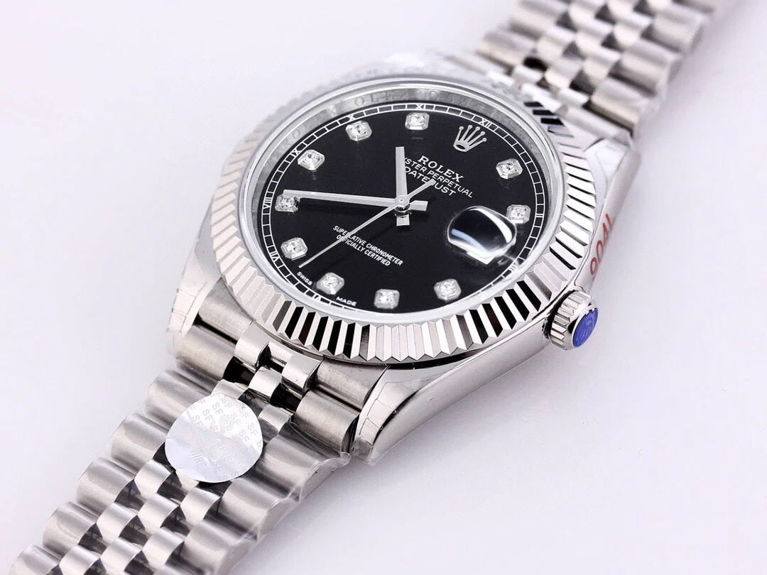 DATEJUST 41MM STAINLESS STEEL DIAMOND NUMERALS
