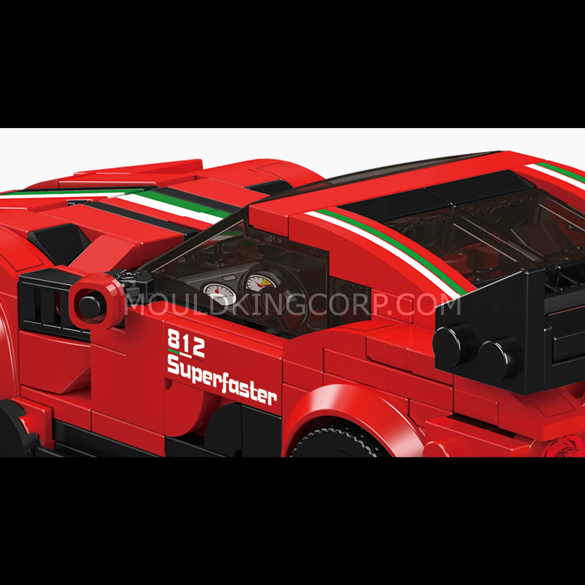 Mould King 27079 F8 1Z Supercar Model Building Set | 449 Pieces