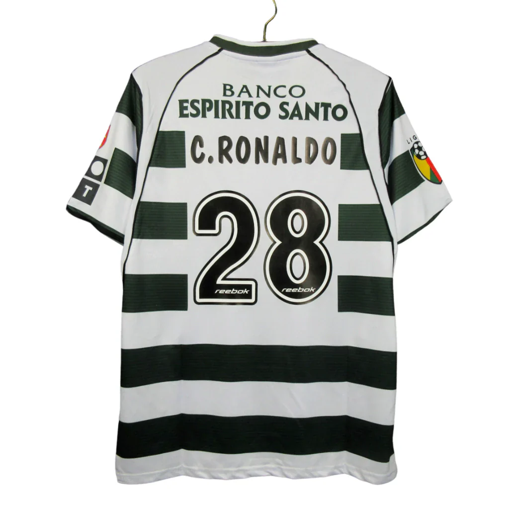 RONALDO #28 Sporting Home 2001-03 Ronaldo