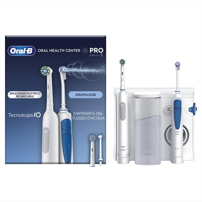 ORAL-B - Spazzolino + idropulsore HEALTH CENTER-Bianco