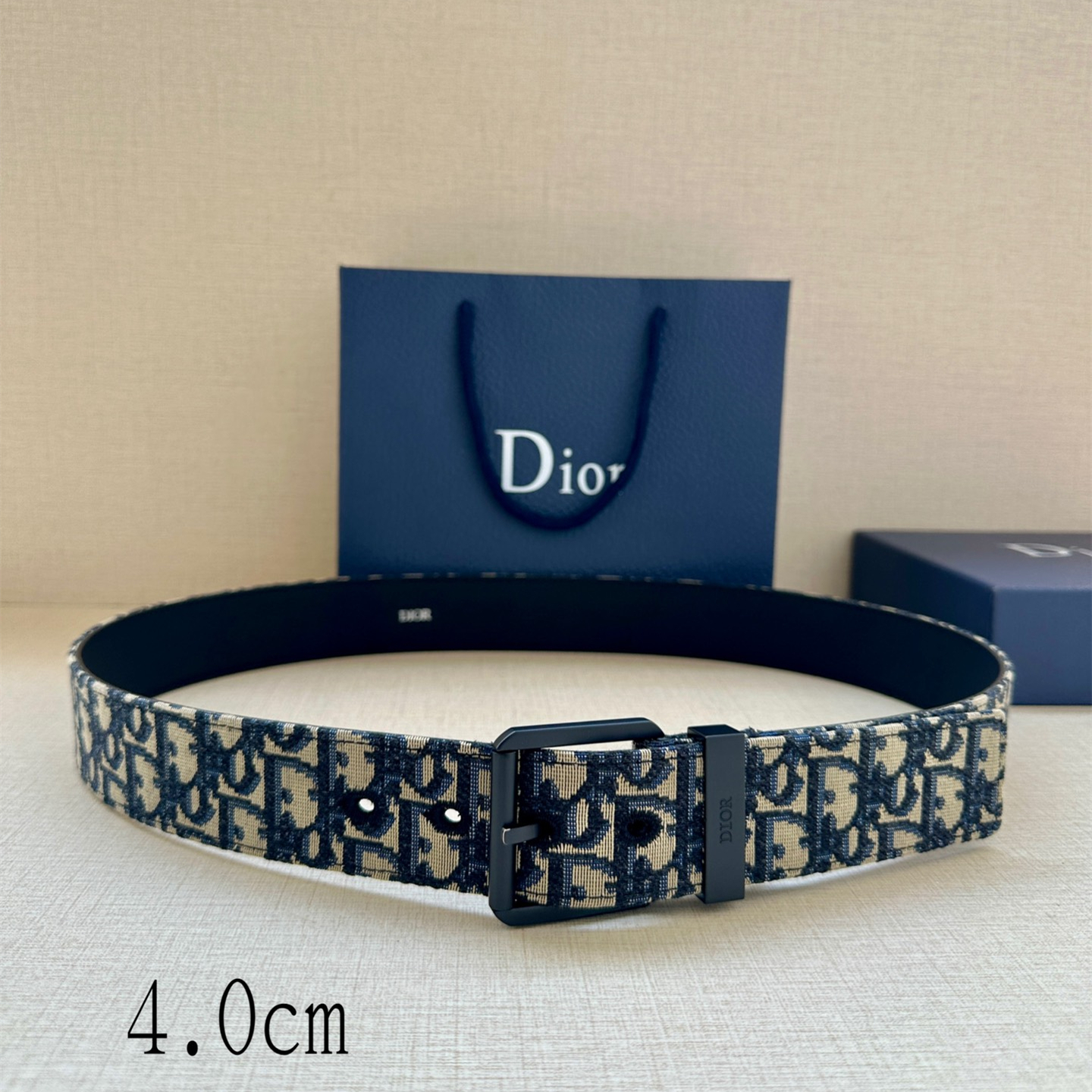 Dior Men Belt Width 4cm