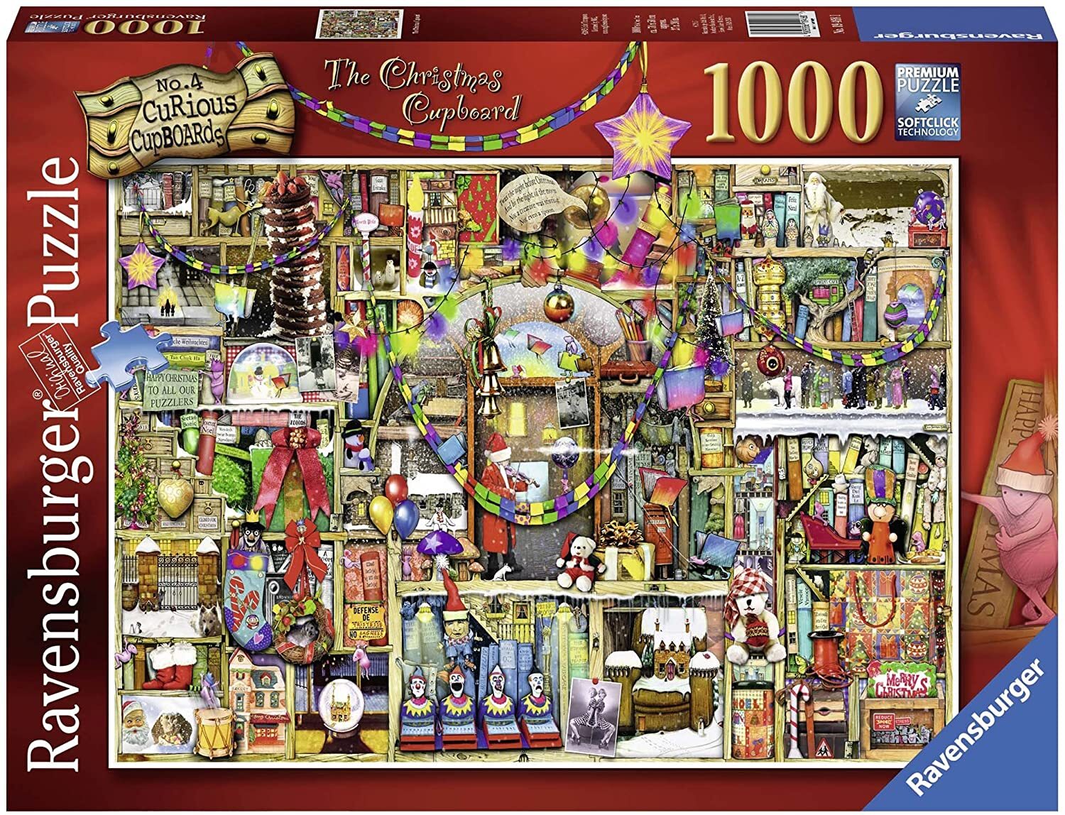 Colin Thompson Christmas Cupboard 1000 Piece Puzzle