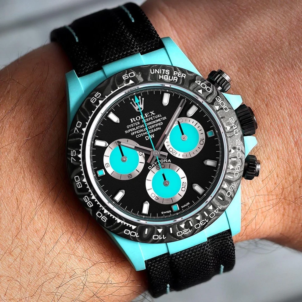 DiW Rolex Daytona CELESTE In Fiber