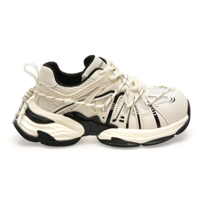 Pantofi sport GRYXX albi, 2026, din material textil