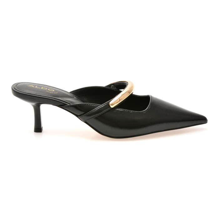 Papuci eleganti ALDO negri, KAILIDDA 001, din piele ecologica