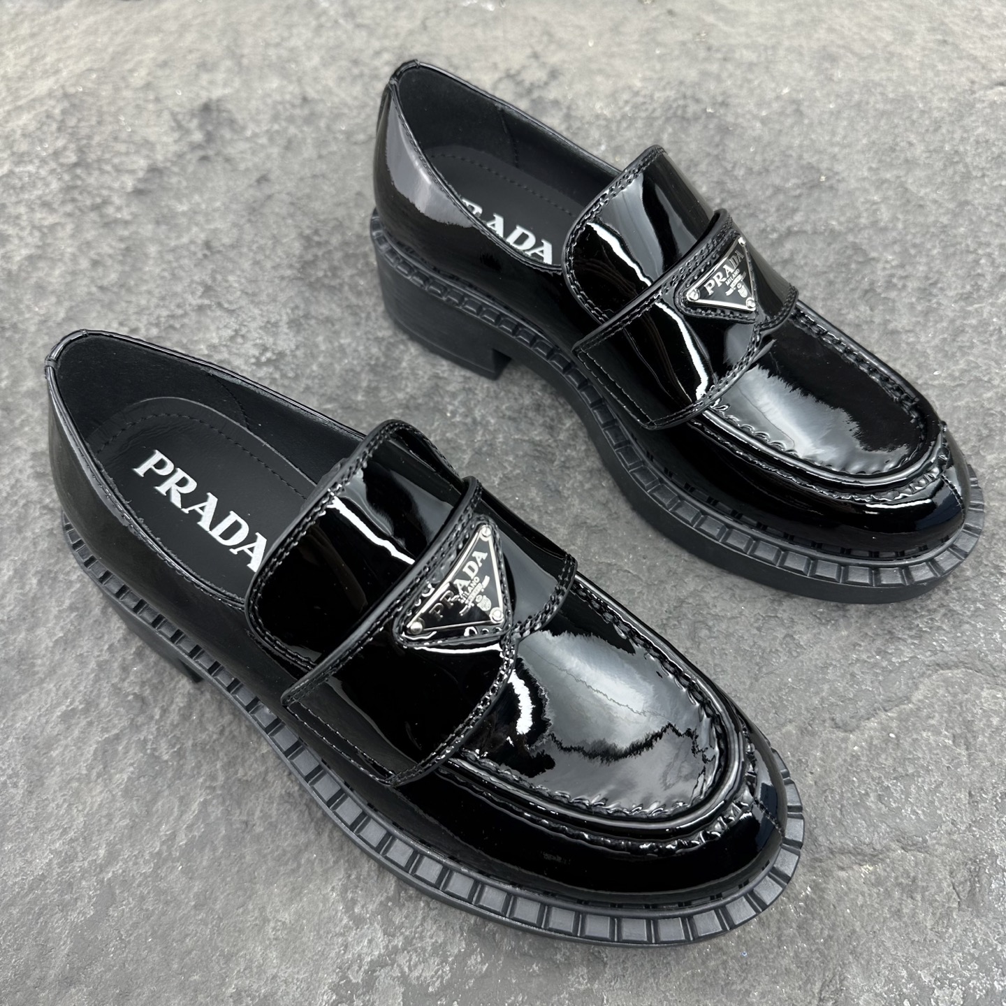 Prada Chocolate Loafers Size 36-46