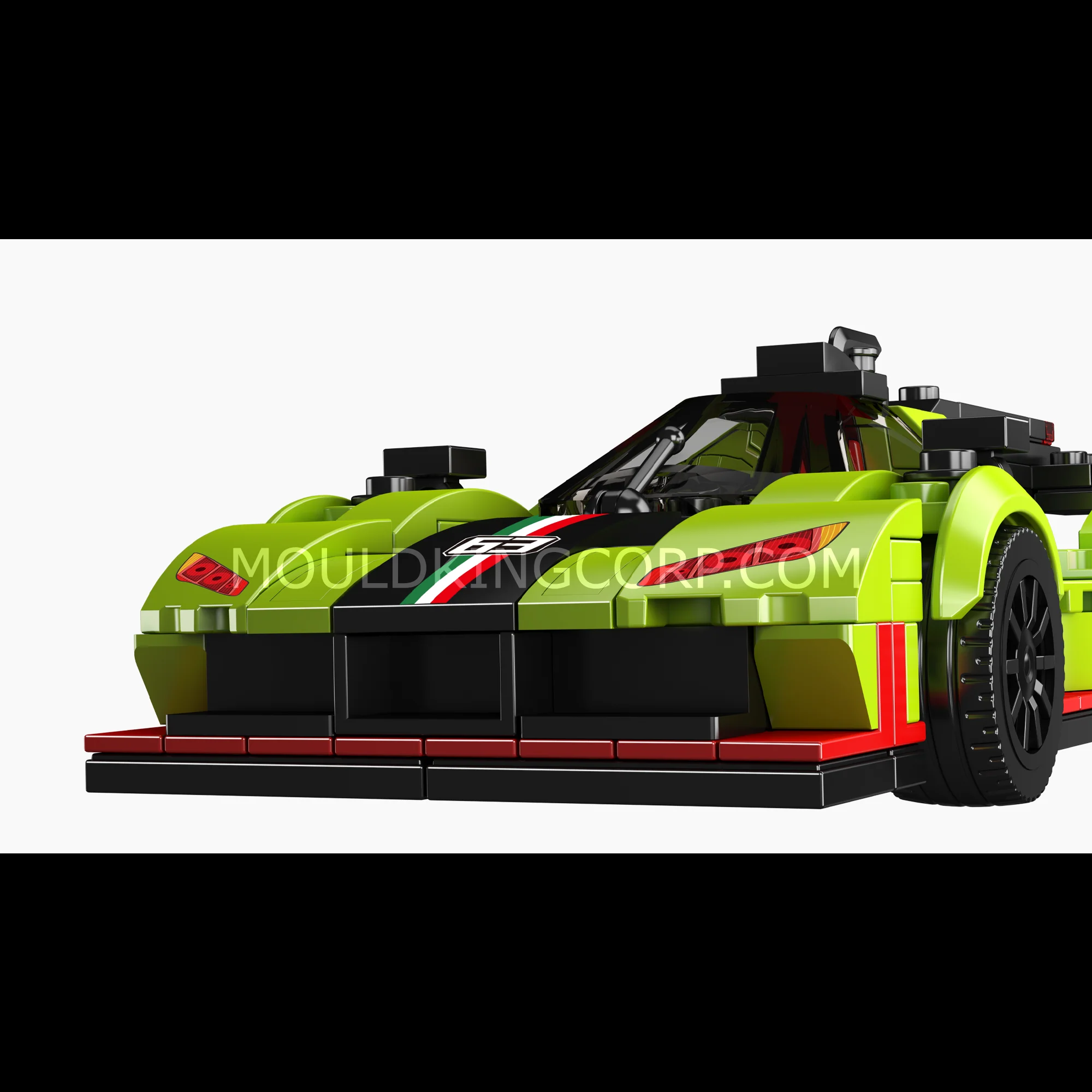 Mould King 27097 Lambo SC63 Supercar Building Kit | 466 Pcs