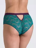 Lovehoney Mindful Teal Lace Shorts