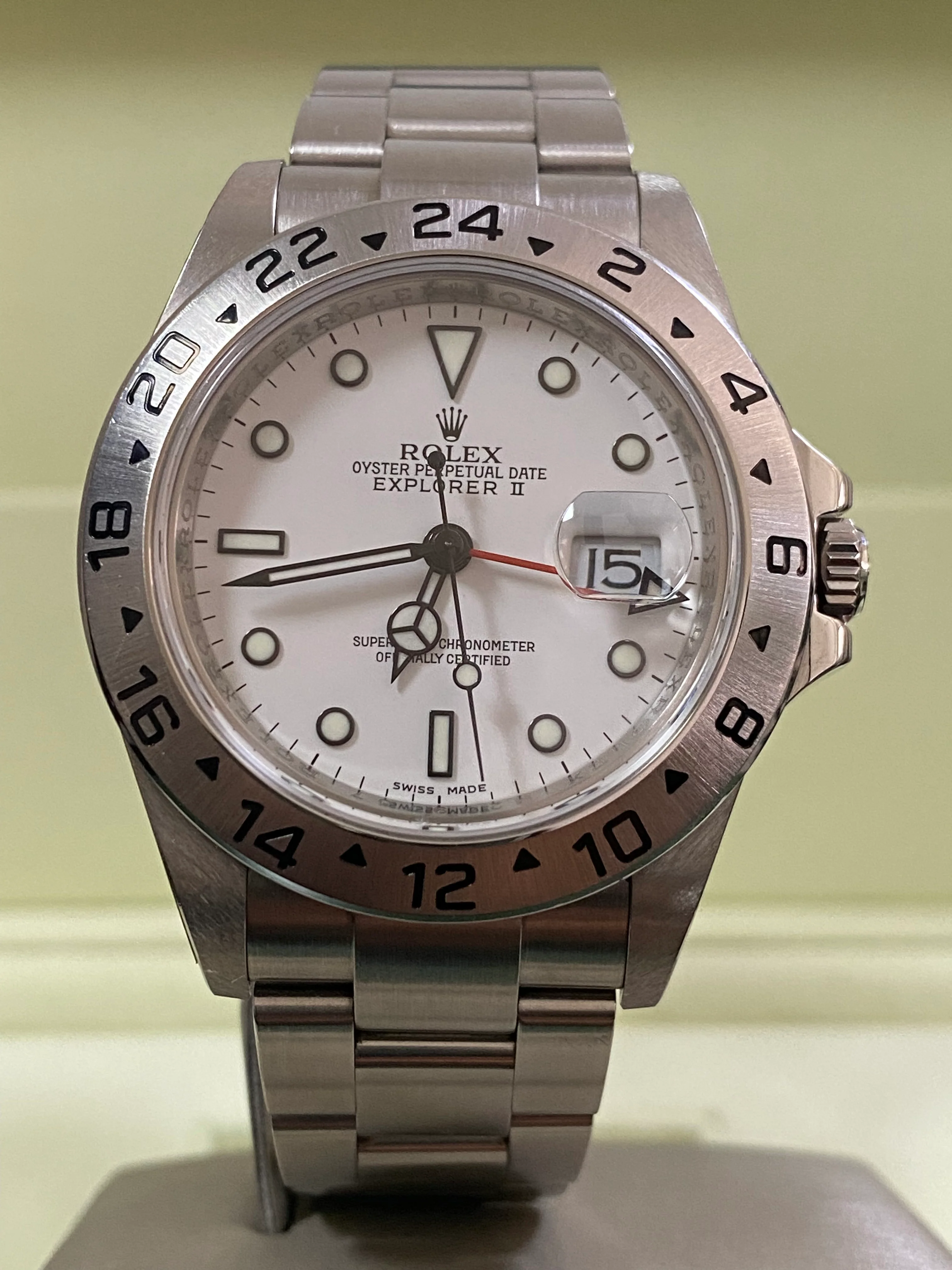 Rolex,Explorer Steel Oyster Perpetual Explorer II - 2008 - 
