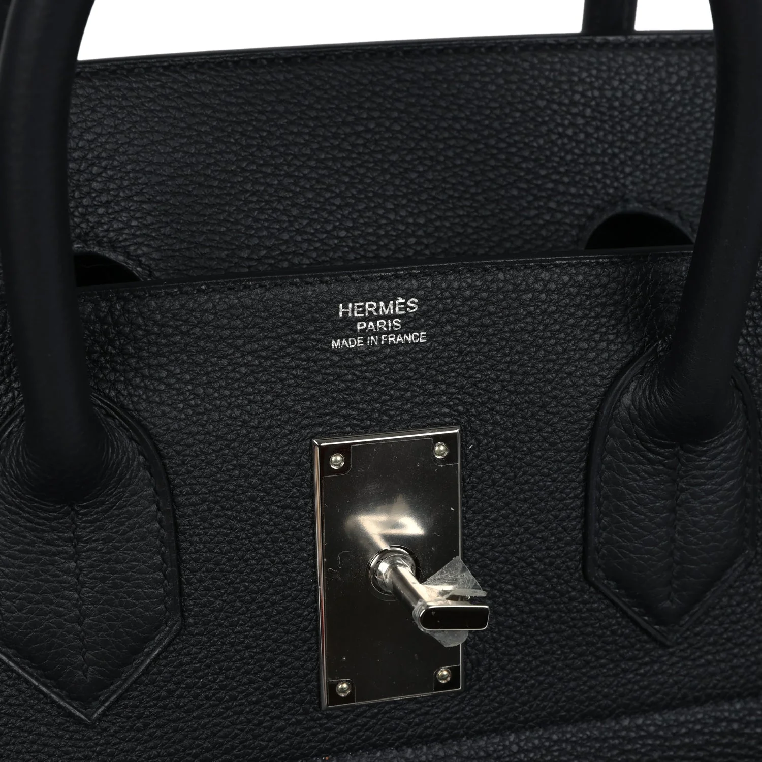 Hermes Birkin HAC 50 Black Togo Palladium Hardware