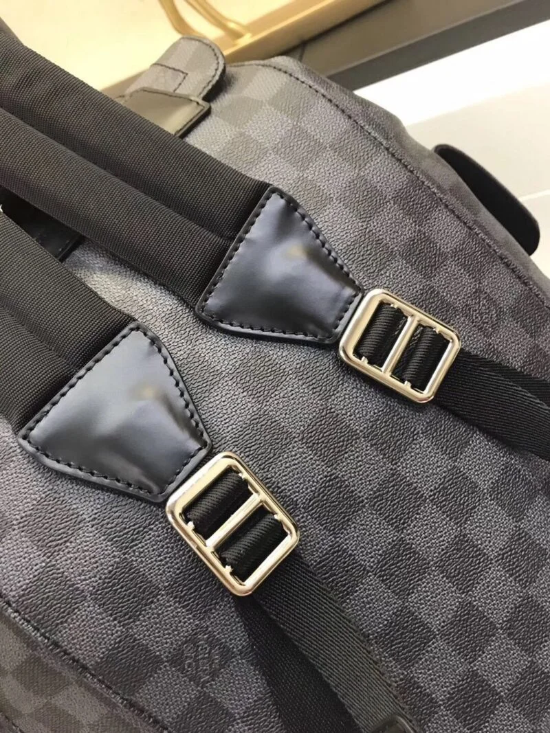 Louis Vuitton Christopher Pm N41379 Plaid Black