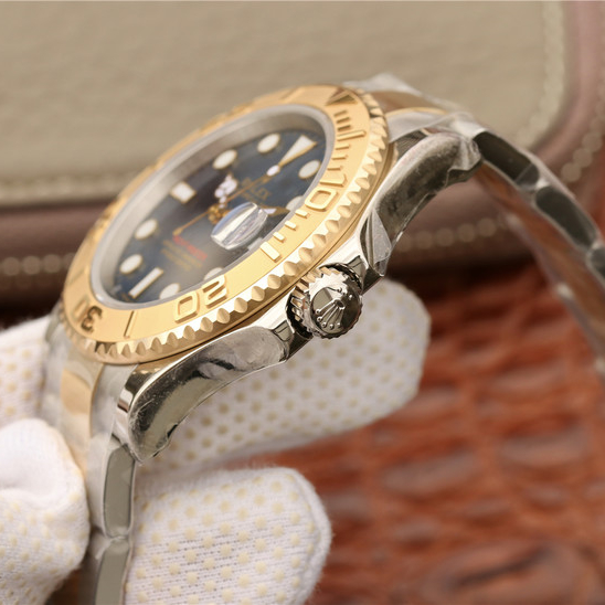 Yacht-Master Yellow Gold Bezel Blue Dial 40mm