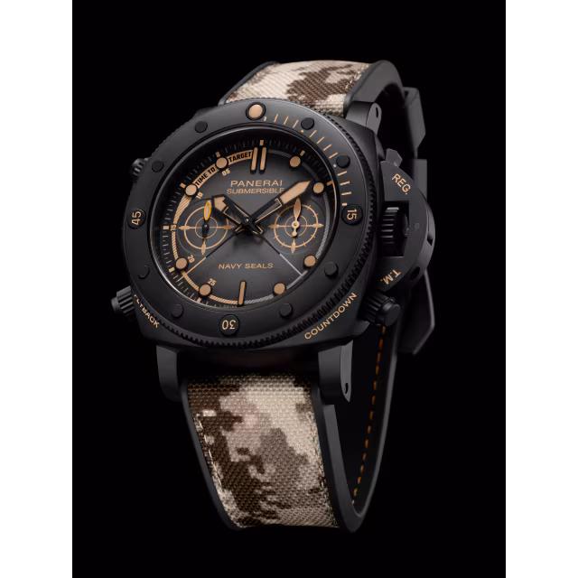 Submersible Chrono Navy SEALs Titanio