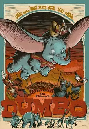 Jigsaw Puzzle Dumbo - 300 Pieces Puzzle