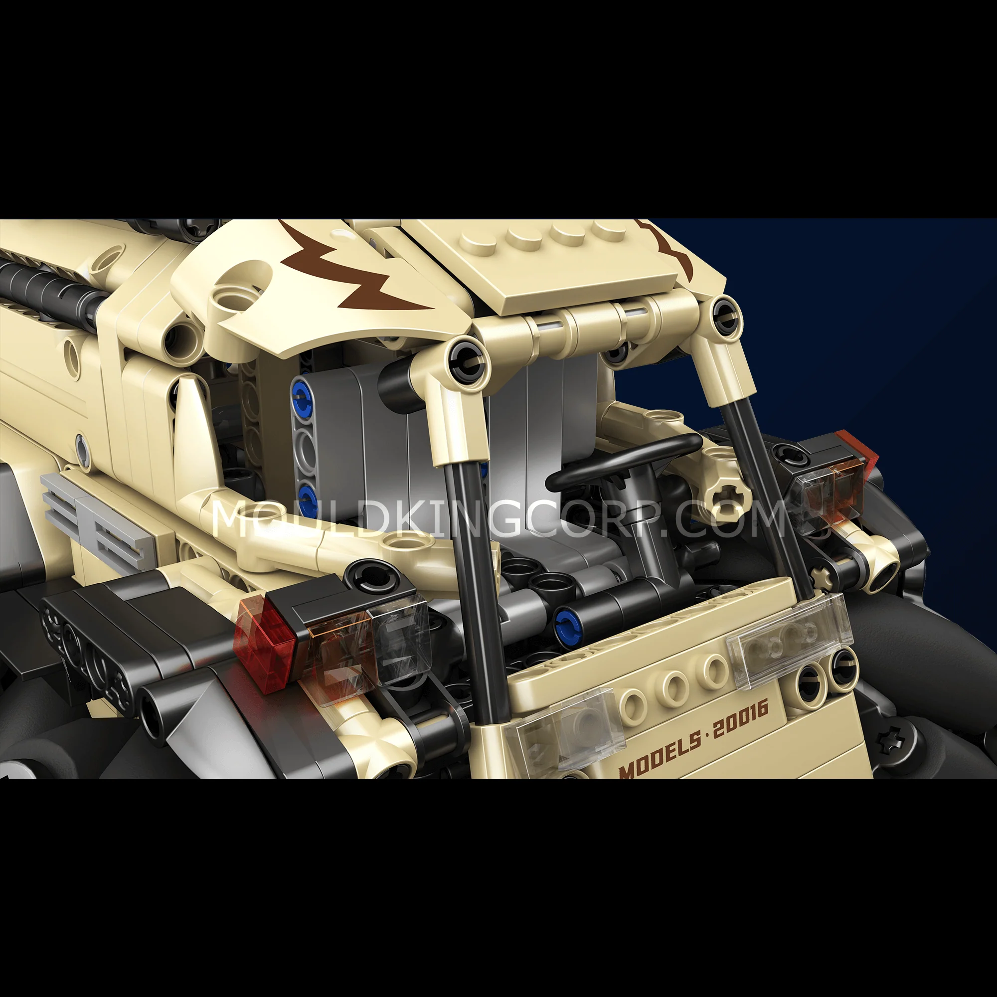 Mould King 20016 Mecanum ATV Remote Controlled Building Set | 617 PCS