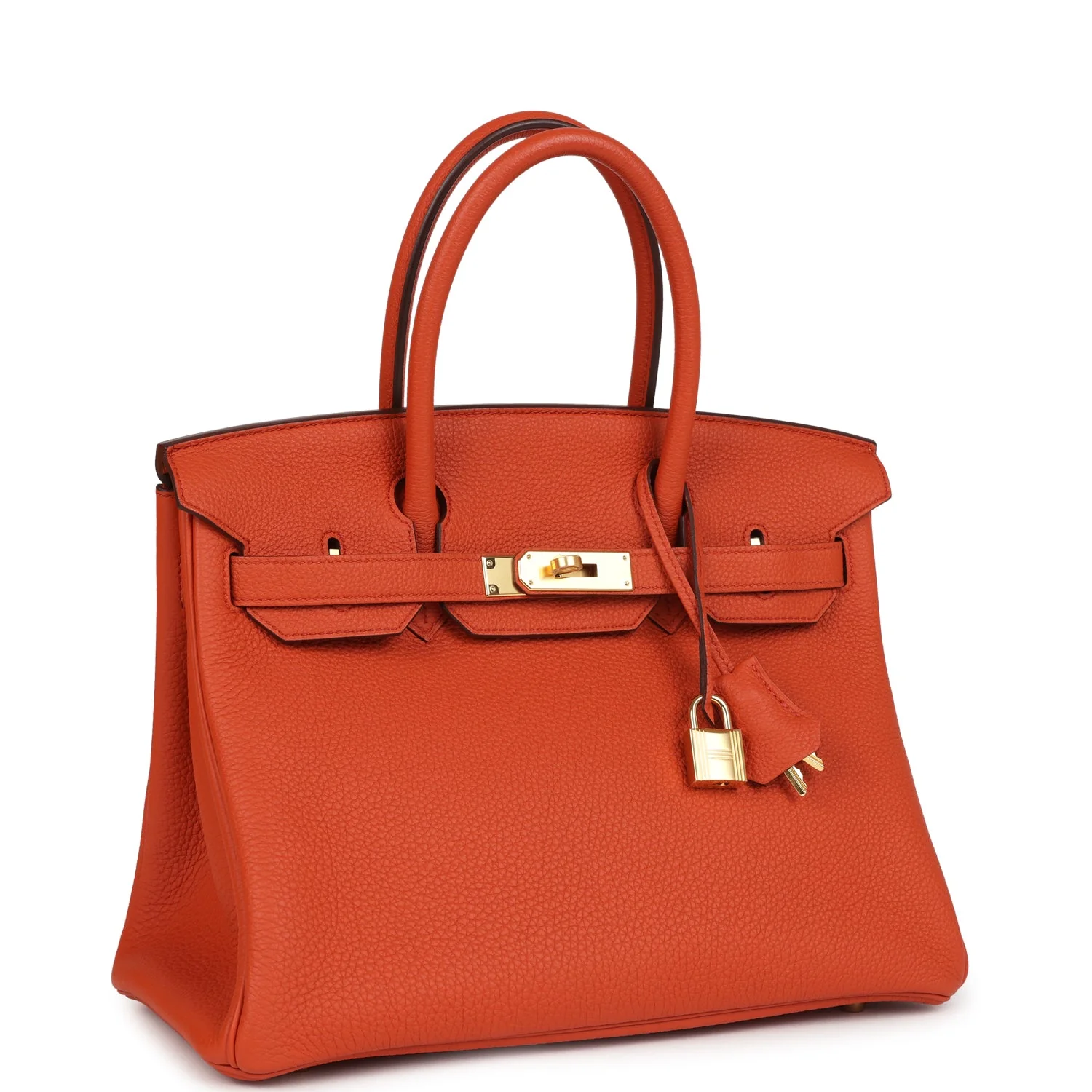 Hermes Birkin 30 Terre Battue Togo Gold Hardware