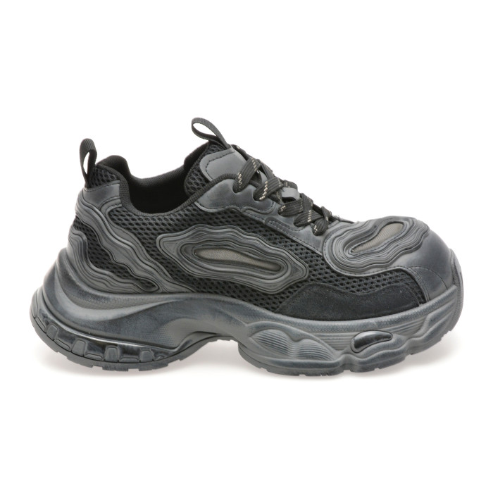 Pantofi sport GRYXX negri, 1002, din material textil