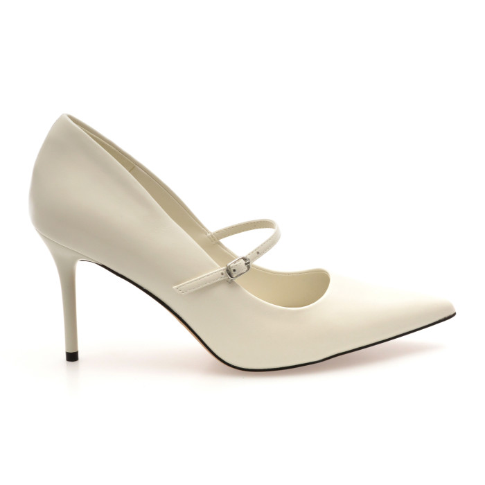 Pantofi eleganti ALDO albi, ELEDELADAR 121, din piele naturala