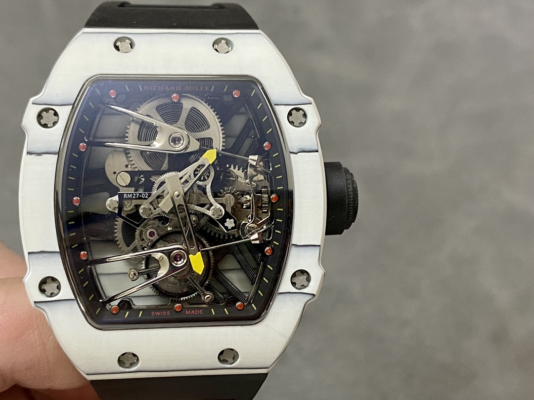 Richard Miller RM 027-02 Tourbillon Rafael Nadal White NTPT