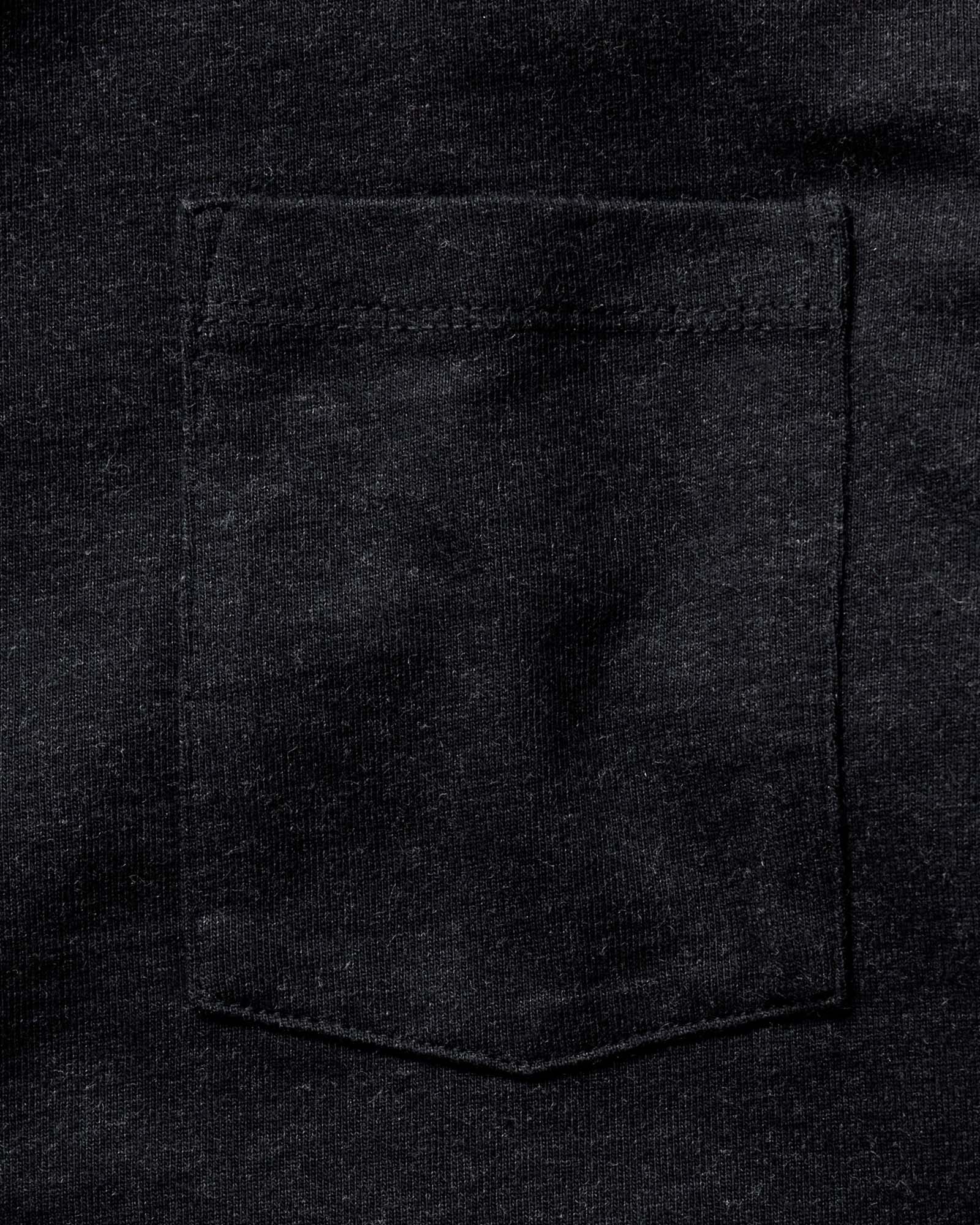 The Long Sleeve Shop Tee in Coal Twist